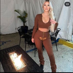 Tordrobes butterfly pants with front to back zipper